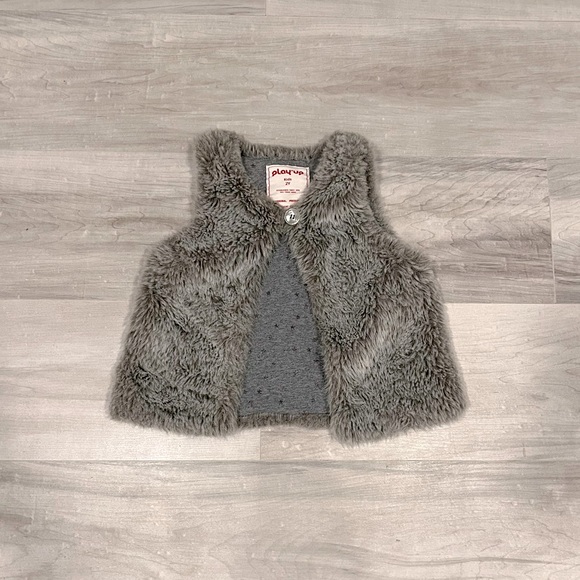 Faux Fur Toddler Vest - Picture 1 of 5